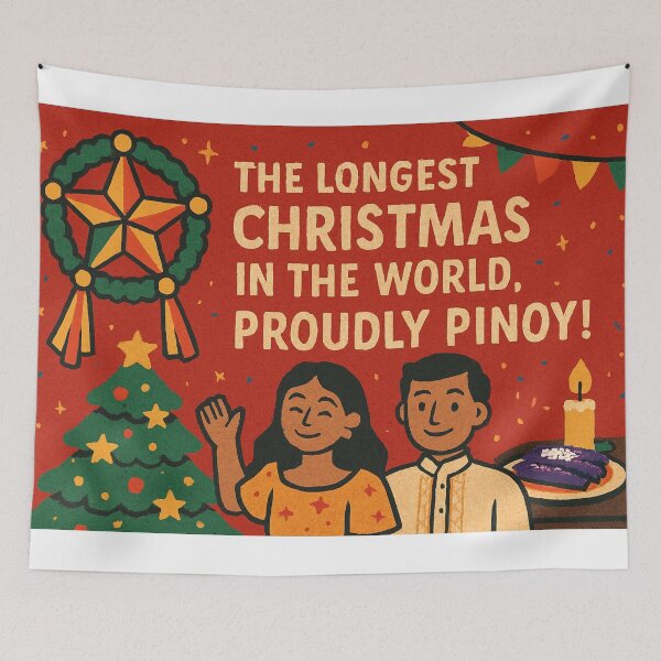 Item preview, Longest Christmas Pinoy Holiday designed and sold by holaitssher.