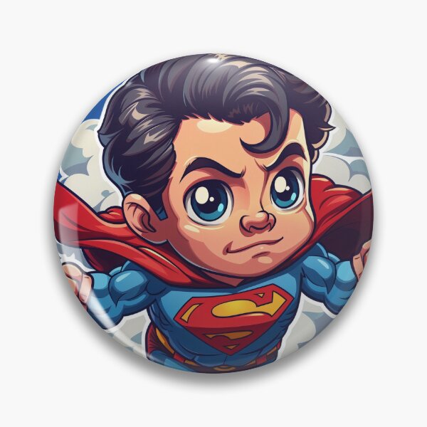 Item preview, Flying Chibi Hero – Cute and Colorful Illustration designed and sold by LoomisDreams.