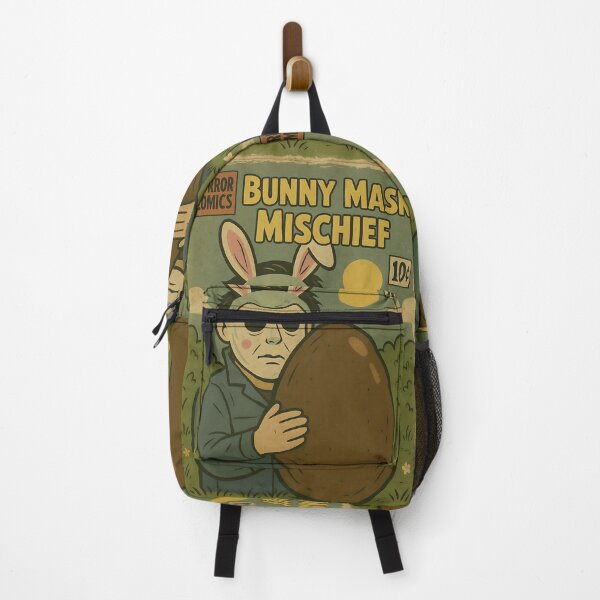 Item preview, Bunny Mask Mischief: Creepy Cute Halloween Cover designed and sold by bapupa.