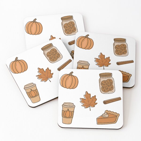 Item preview, Halloween Autumn Essentials – Pumpkin, Coffee, Pie & Cinnamon Stick  designed and sold by station-one.