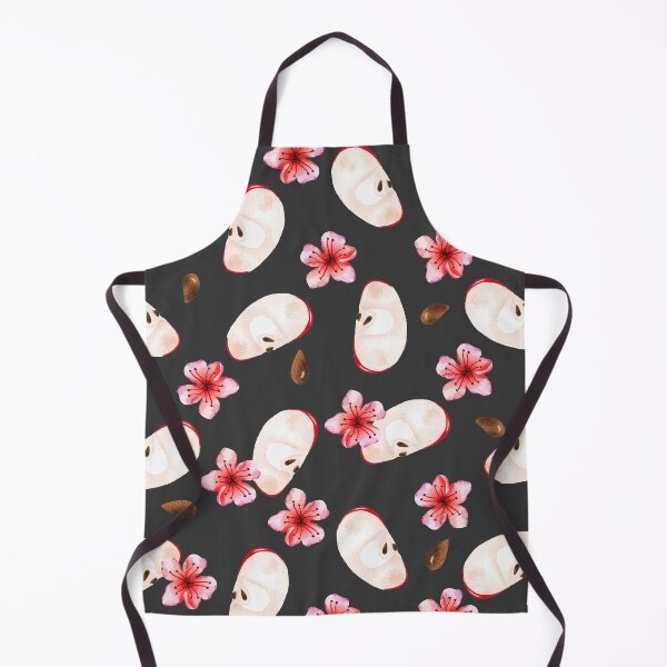 Item preview, Sliced Apples and Flowers designed and sold by Farissa Designs.