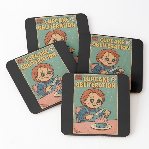 Item preview, Creepy Cute Halloween Cover: Cupcake Obliteration designed and sold by bapupa.