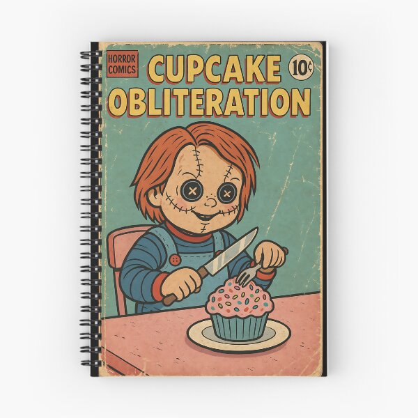 Item preview, Creepy Cute Halloween Cover: Cupcake Obliteration designed and sold by bapupa.