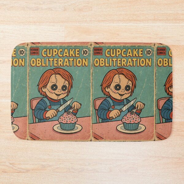 Item preview, Creepy Cute Halloween Cover: Cupcake Obliteration designed and sold by bapupa.