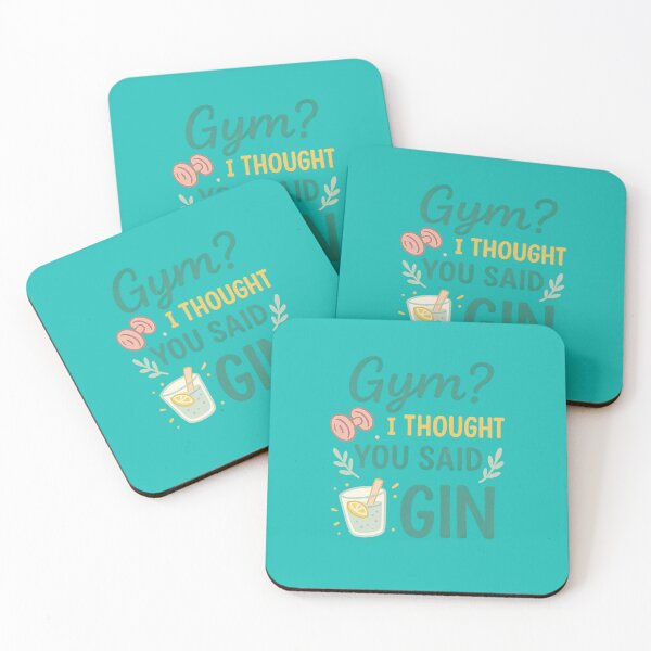 Item preview, Gym or Gin Funny Quote designed and sold by ArtComixHaven.