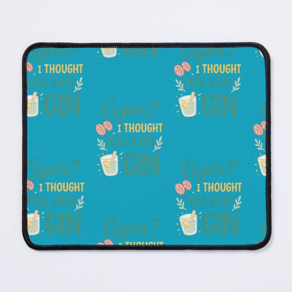 Item preview, Gym or Gin Funny Quote designed and sold by ArtComixHaven.