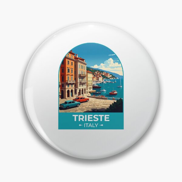 Item preview, Trieste Italy Travel Sticker designed and sold by TulipaGraphics.