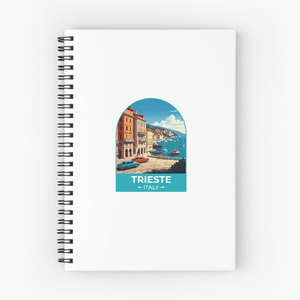 Item preview, Trieste Italy Travel Sticker designed and sold by TulipaGraphics.