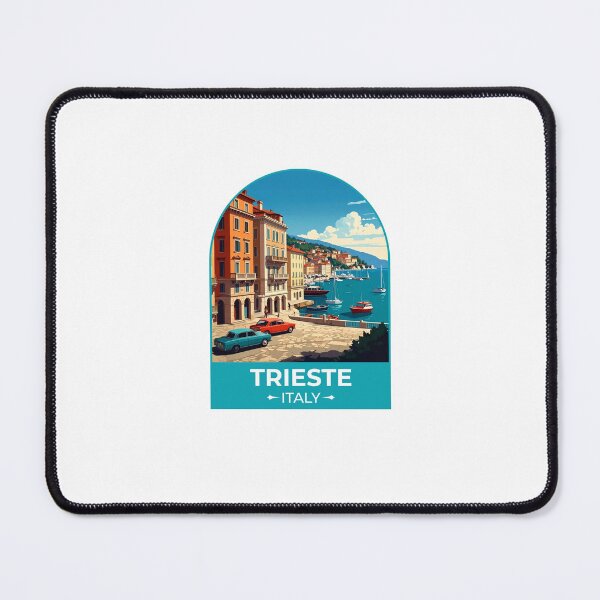 Item preview, Trieste Italy Travel Sticker designed and sold by TulipaGraphics.