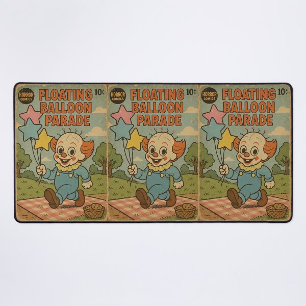 Item preview, Creepy Cute Halloween Cover: Floating Balloon Parade designed and sold by bapupa.