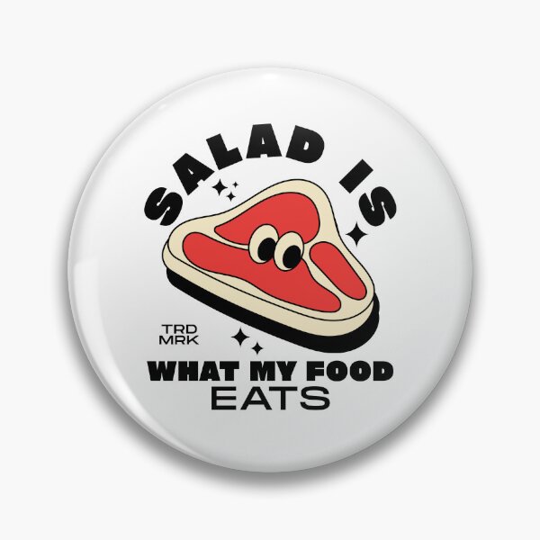 Item preview, Carnivore diet: salad is what my food eats designed and sold by Peerless-Prime.