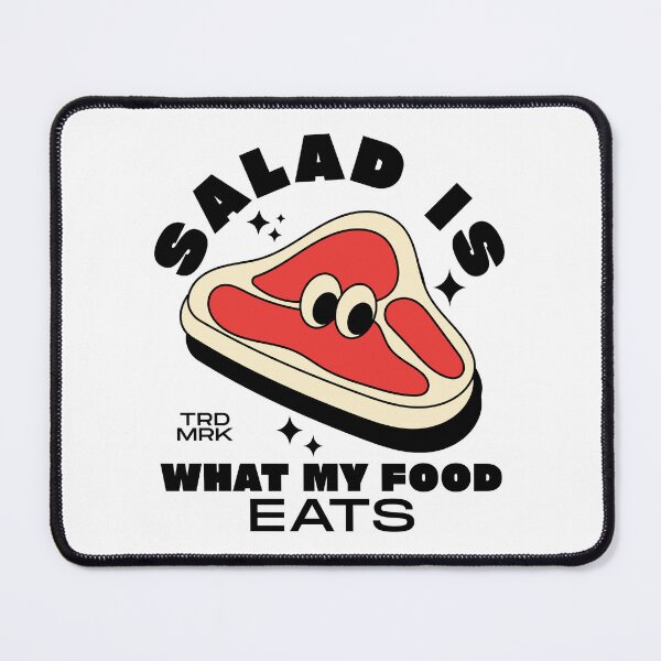 Item preview, Carnivore diet: salad is what my food eats designed and sold by Peerless-Prime.
