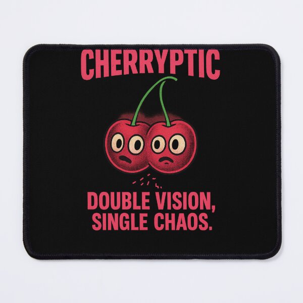 Item preview, Cherryptic – Surreal Meme Fruit Character designed and sold by VisionTear.