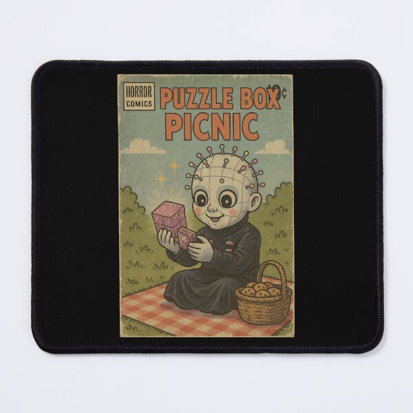 Item preview, Puzzle Box Picnic: Creepy Cute Halloween Cover designed and sold by bapupa.