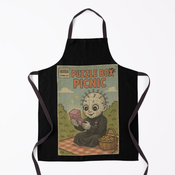 Item preview, Puzzle Box Picnic: Creepy Cute Halloween Cover designed and sold by bapupa.
