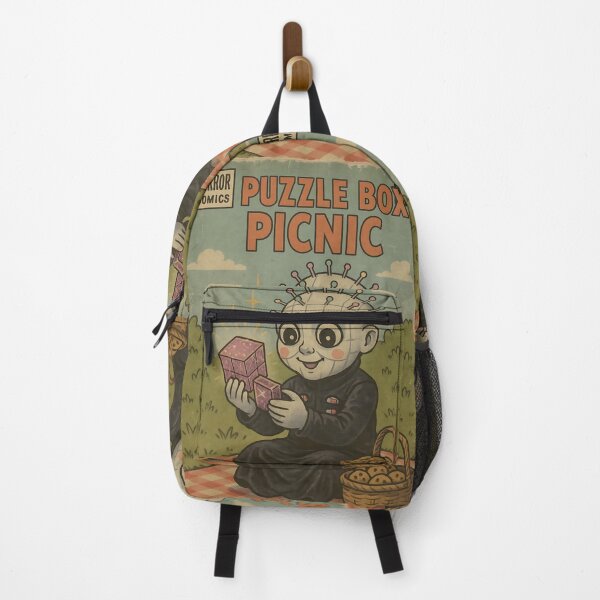 Item preview, Puzzle Box Picnic: Creepy Cute Halloween Cover designed and sold by bapupa.