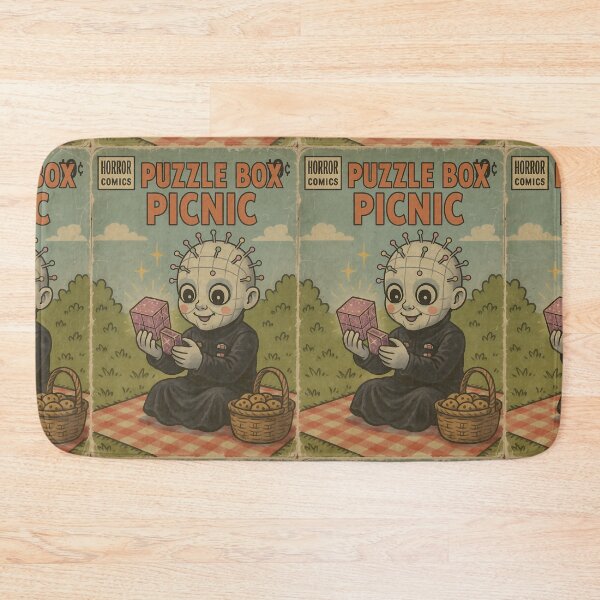 Item preview, Puzzle Box Picnic: Creepy Cute Halloween Cover designed and sold by bapupa.