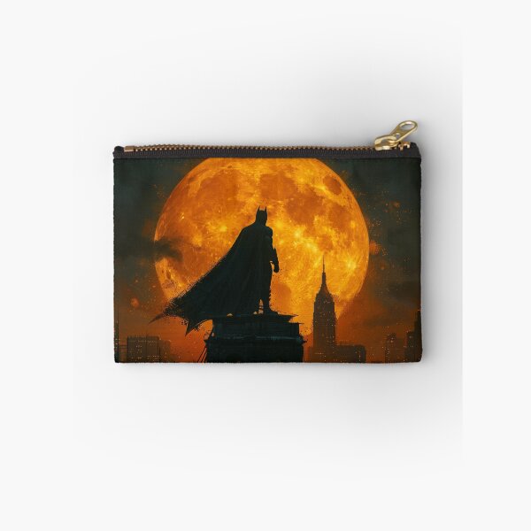 Item preview, Dark Hero Under the Full Moon – Epic Urban Illustration designed and sold by LoomisDreams.