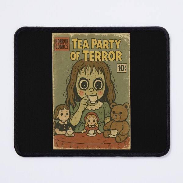 Item preview, Tea Party of Horror: Creepy Cute Halloween Cover designed and sold by bapupa.