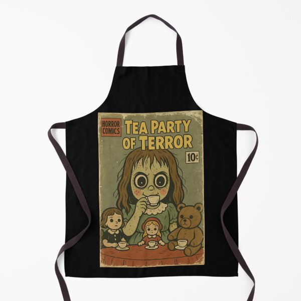 Item preview, Tea Party of Horror: Creepy Cute Halloween Cover designed and sold by bapupa.