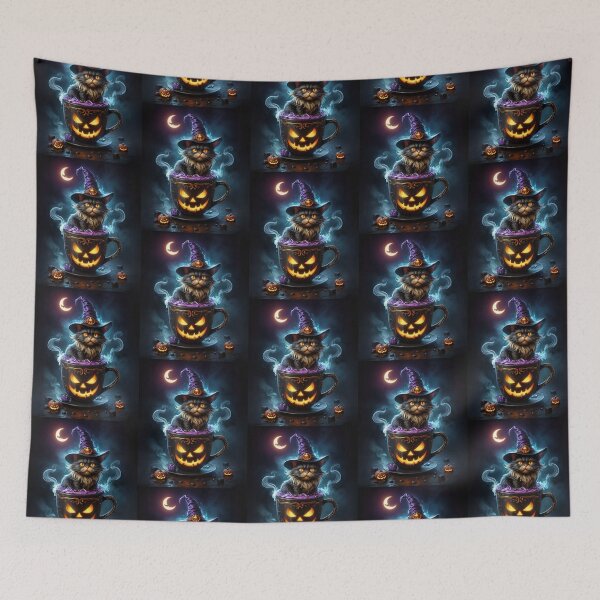 Item preview, Midnight Pumpkin Mug & Moonlit Magic designed and sold by CamillaCreation.