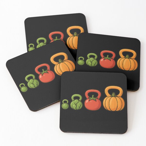 Item preview, Vegetable Kettlebell Set -  Vegan Kettlebell Patterns designed and sold by LookARTIST.
