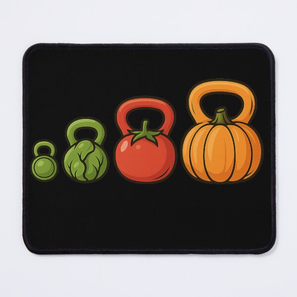 Item preview, Vegetable Kettlebell Set -  Vegan Kettlebell Patterns designed and sold by LookARTIST.
