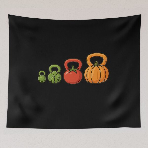 Item preview, Vegetable Kettlebell Set -  Vegan Kettlebell Patterns designed and sold by LookARTIST.