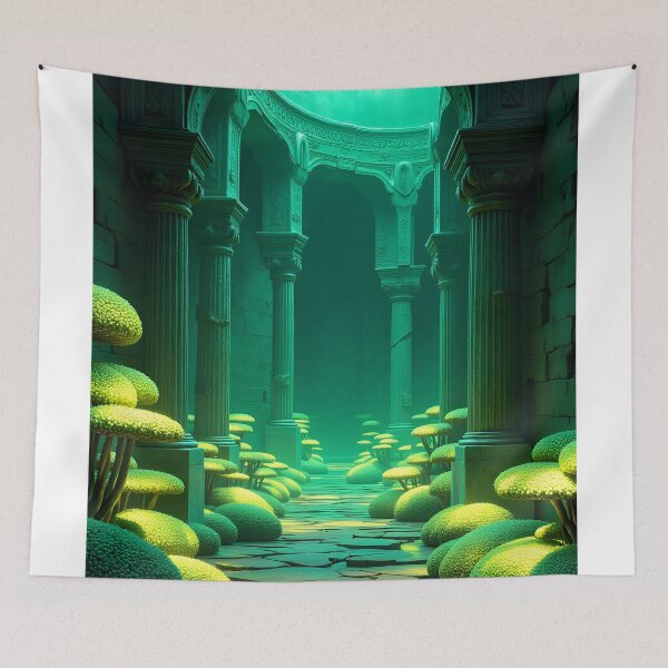 Item preview, Enchanted Sanctuary of Luminescent Growth designed and sold by oanaunciuleanu.