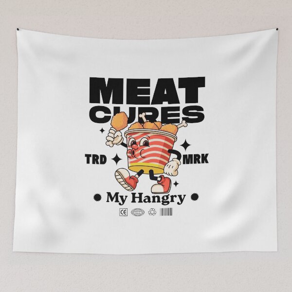 Item preview, Carnivore diet: meat cures my hangry designed and sold by Peerless-Prime.