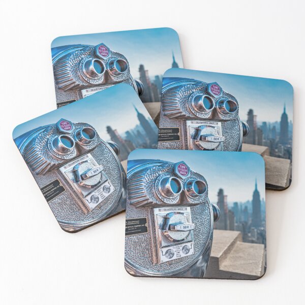 Item preview, Viewfinder to the City – Classic NYC Skyline Lookout designed and sold by Artful-Roamer.