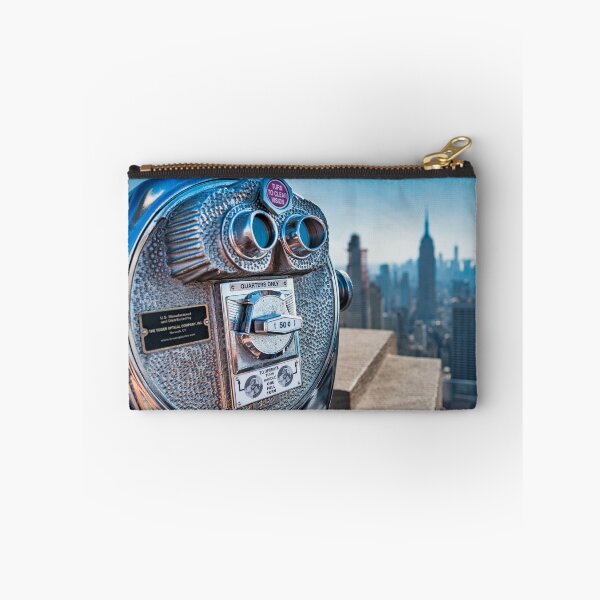 Item preview, Viewfinder to the City – Classic NYC Skyline Lookout designed and sold by Artful-Roamer.