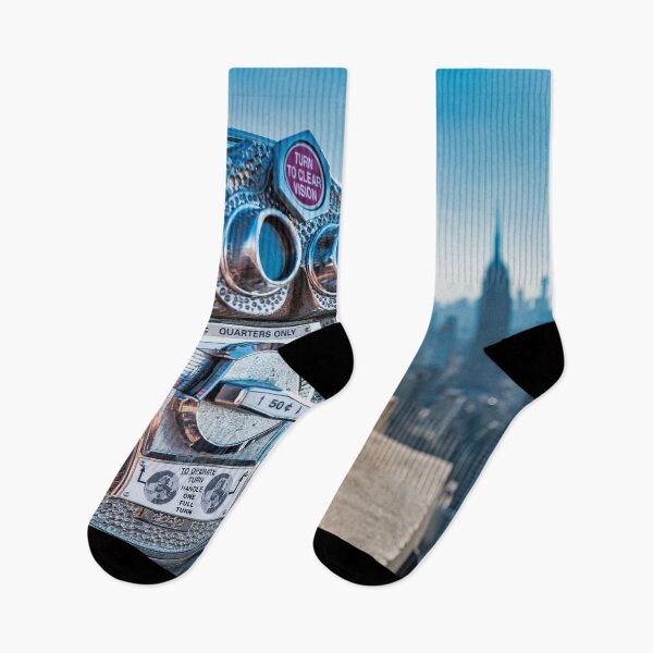 Item preview, Viewfinder to the City – Classic NYC Skyline Lookout designed and sold by Artful-Roamer.