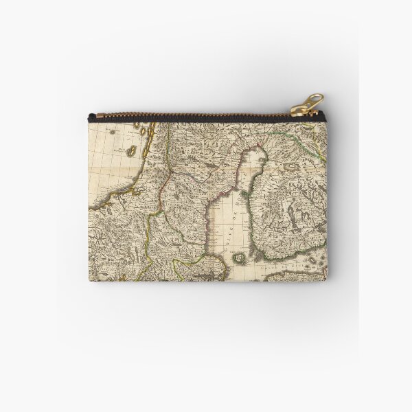 Item preview, Mapa antiguo de Escandinavia y el Báltico 1706 designed and sold by PetsArt.
