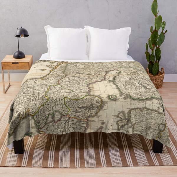 Item preview, Old Map of Scandinavia and Baltic 1706 designed and sold by PetsArt.