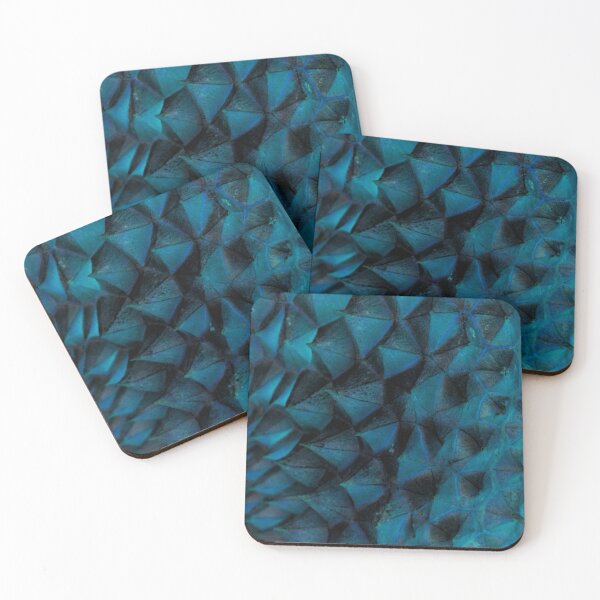 Item preview, Spiky Triangle Blue designed and sold by badlydrawnbabe.