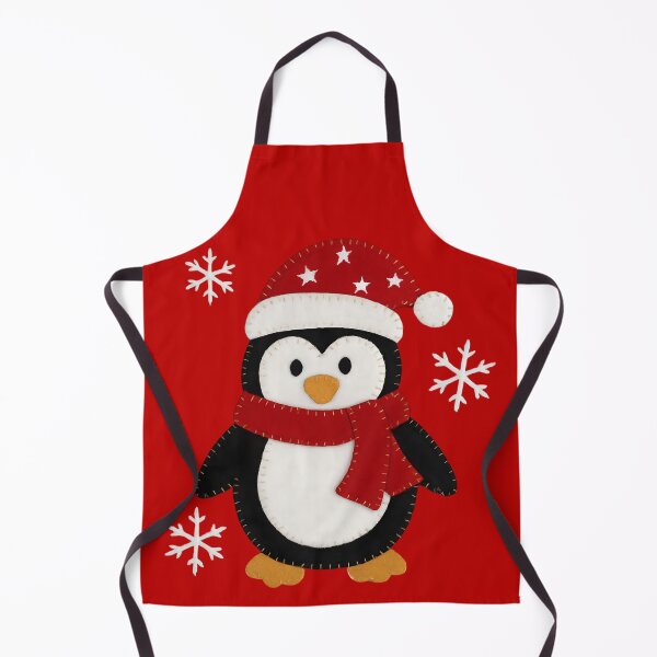 Item preview, Cute Christmas Penguin 2D Printing Craft (Not Embroidered) designed and sold by svarupa.