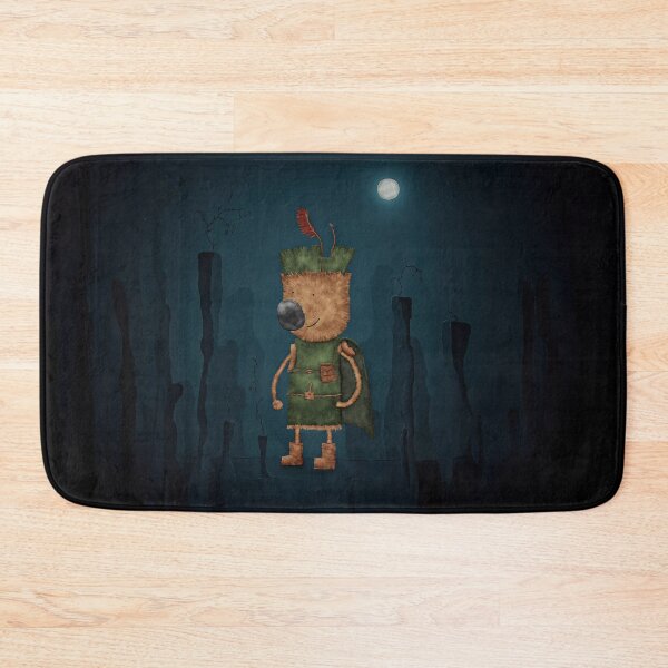 Item preview, Patchwork Wanderer Under the Moon designed and sold by Whimsical Hug.