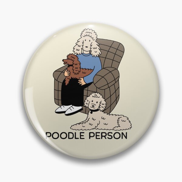 Item preview, Poodle Person - Poodle Mom and Dad designed and sold by Paperfly Doodles.