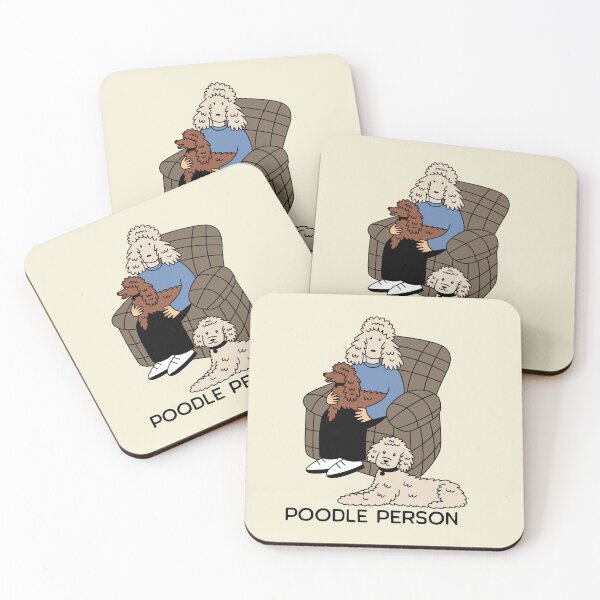 Item preview, Poodle Person - Poodle Mom and Dad designed and sold by Paperfly Doodles.