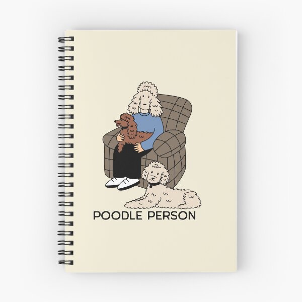 Artikelvorschau, Pudelmensch - Pudelmama und Pudelpapa entworfen und verkauft von Paperfly Doodles.