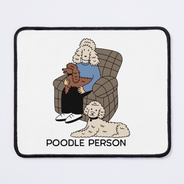 Item preview, Poodle Person - Poodle Mom and Dad designed and sold by Paperfly Doodles.