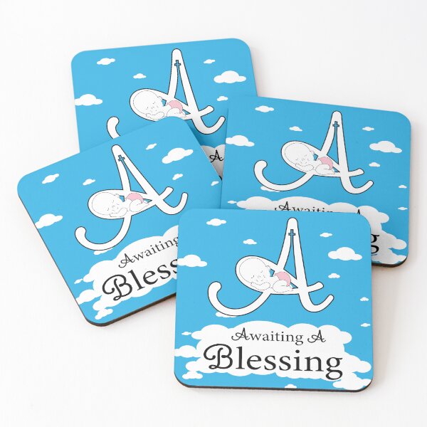 Item preview, Awaiting A Blessing Cross Baby Girl designed and sold by GordyGraphics22.