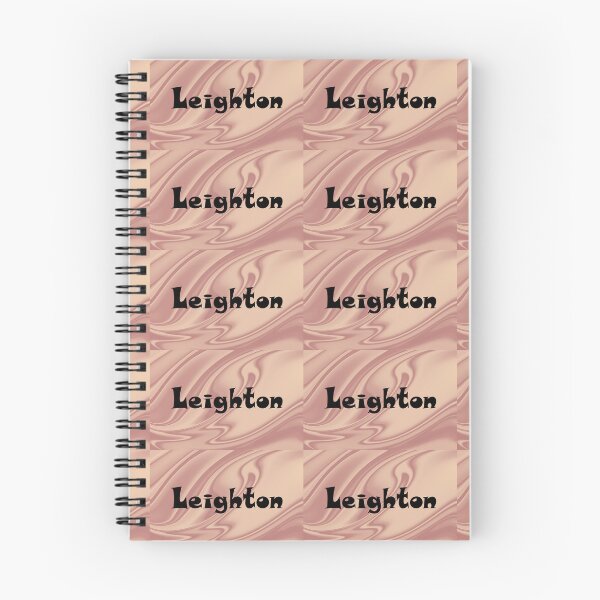 Item preview, Leighton Name Design - Cute Font, Minimalist, with Black Lettering :) designed and sold by Myriel-Myriel.