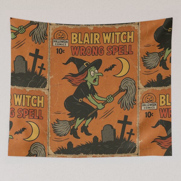Item preview, Wrong Spell: Funny Halloween Cover designed and sold by bapupa.