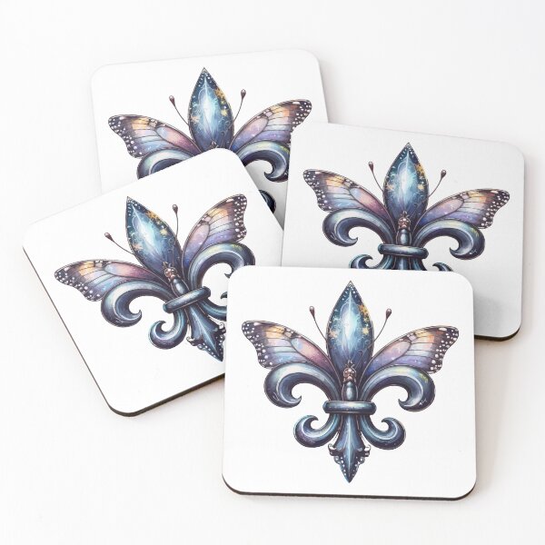 Item preview, Butterfly Fleur-de-lys designed and sold by Grypis.