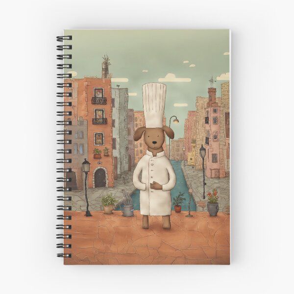 Item preview, Puppy Chef in the City designed and sold by Whimsical Hug.