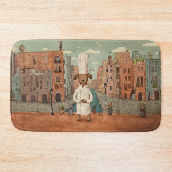 Item preview, Puppy Chef in the City designed and sold by Whimsical Hug.