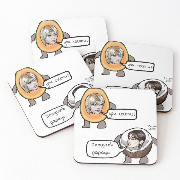 Item preview, JONGSEOB PAPAYA, YOU COCONUT designed and sold by gab1.fanarts.