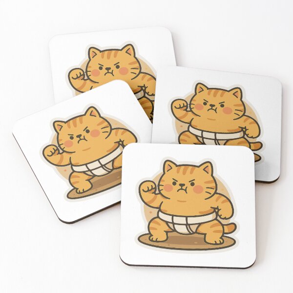 Item preview, Funny Sumo Cat Wrestler designed and sold by Cute-Nature.